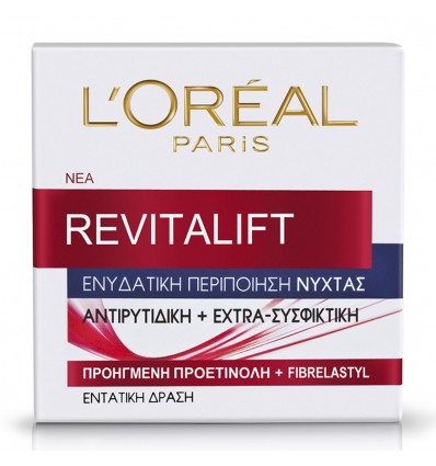 L'Oréal Revitalift Classic Αντιρυτιδική & Συσφικτική Κρέμα Νύχτας 50ml