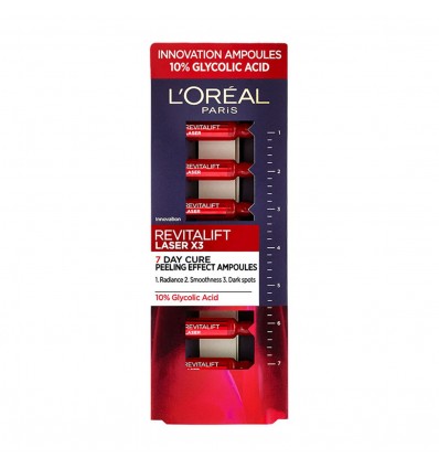 L'Oréal Revitalift Laser Peeling Night Ampoules 7pcs