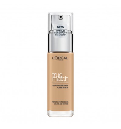 L'Oréal True Match Liquid Blendable Foundation Golden Beige 3.D/3.W 30ml