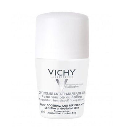 Vichy Deodorant 48h Sensitive Skin Roll-On 50ml