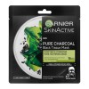 Garnier SkinActive Pure Charcoal Black Tissue Mask 28g