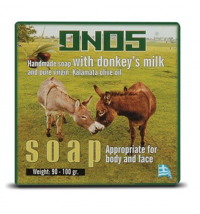 ΟΝΟΣ σαπούνι από γάλα γαϊδούρας & ελαιόλαδο 90-100G