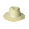Azadé Azadé Panama Hat Natural Lurex/Ecru