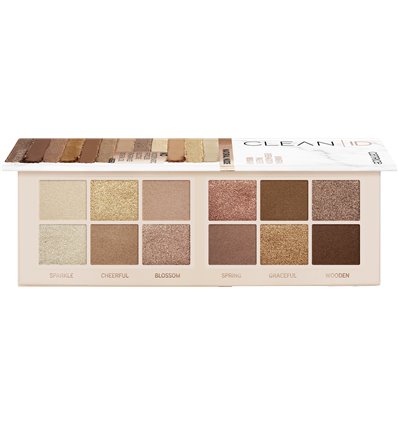 Catrice Clean ID Mineral Eyeshadow Palette Vegan Natural Nude 010 Nude & Gold12g