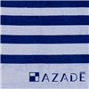 Azadé Beach Towel Bicolor striped Double Face