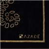 Azadé Beach Towel Black/Gold