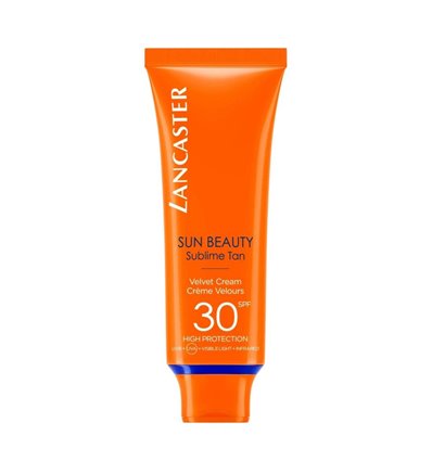 Lancaster Sun Beauty Velvet Cream Face Sunscreen SPF 30 50ml