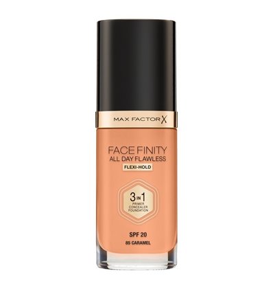 Max Factor Facefinity All Day Flawless 3 In 1 Foundation SPF20 85 Caramel 30ml