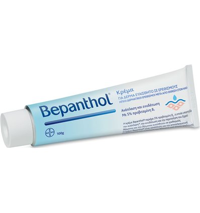 Bepanthol Κρέμα για Ερεθισμένο και Ευαίσθητο Δέρμα 100gr 100g