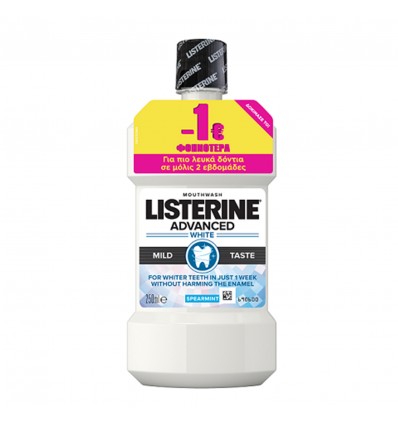 Listerine ADVANCED WHITE ORAL SOLUTION 250ml