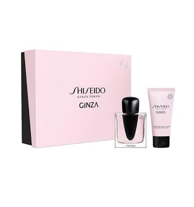 Shiseido Ginza Eau De Parfum Set 50ml & Body Lotion 50ml 