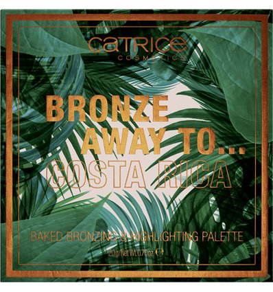 Catrice Bronze Away To... Baked Bronzing & Highlighting Palette C01 Costa Rica 20g