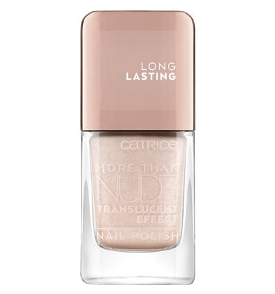 Catrice More Than Nude Translucent Effect Nail Polish 02 Glitter Is The Answer 10,5ml