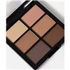 MUA Professional 6 Shade Eyeshadow Palette Soft Suedes 7.8g