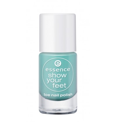 essence show your feet toe nail polish 29 mint & cream