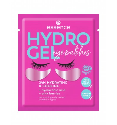  essence HYDRO GEL eye patches 01 berry hydrated 1PAIR
