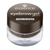  essence eyebrow gel COLOUR & SHAPE 04 dark brown 3g