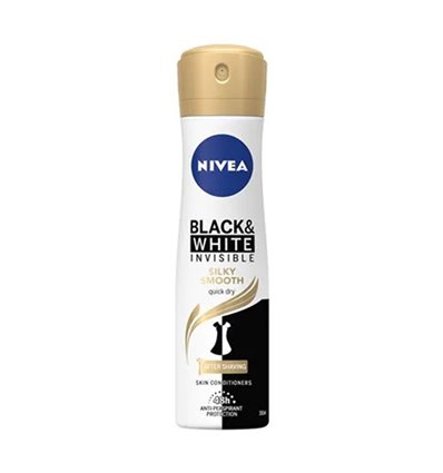 Nivea Deo Black & White Silky Smooth Spray Γυναικείο Αποσμητικό 48ωρης Προστασίας 150ml