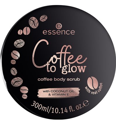 essence Coffee to glow coffee body scrub 01 You Mocha Me Happy! 300ml