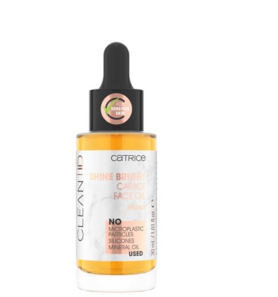 Catrice Clean ID Shine Bright Carrot Face Oil 30ml