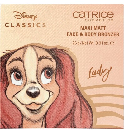 CATRICE Disney Classics Maxi Matt Face & Body Bronzer Lady