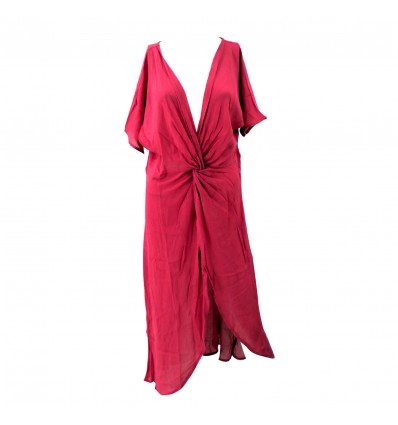Azade pink knotted dress