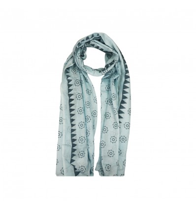 Azade scarf blue