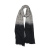 Azade scarf grey/black