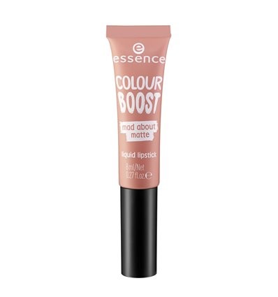 essence colour boost mad about matte liquid lipstick 02 i love you me neither 8ml