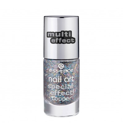 essence nail art special effect! topper 15 glitter on me