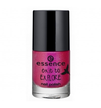 essence exit to explore nail polish 04 pink parrot 8ml