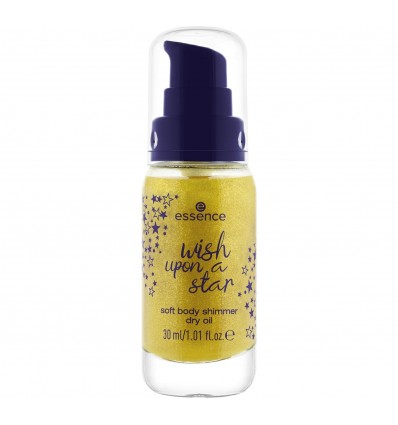 essence wish upon a star soft body shimmer dry oil 01 You Are Made Of Stardust. 30ml
