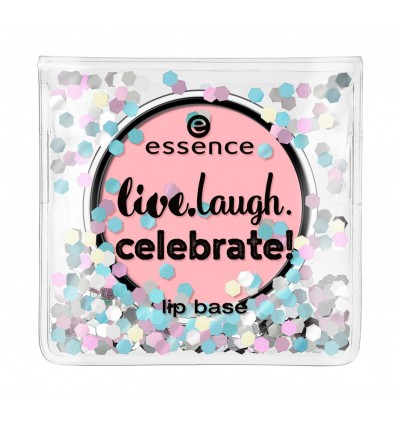 essence live.laugh.celebrate! lip base 01 let's get it started 1.7g