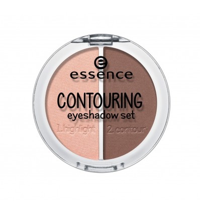 essence contouring eyeshadow set 02 brownies with frosting 5g