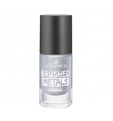 essence brushed metals nail polish 01 steel the show 8ml