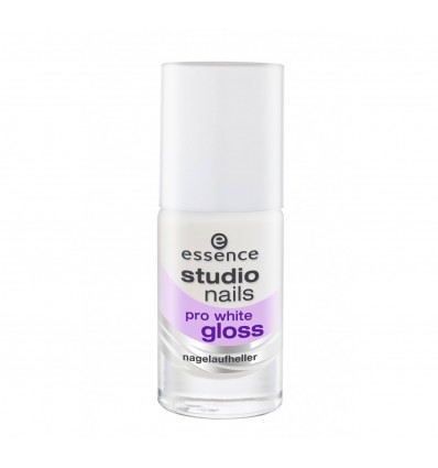 essence studio nails pro white gloss 8ml