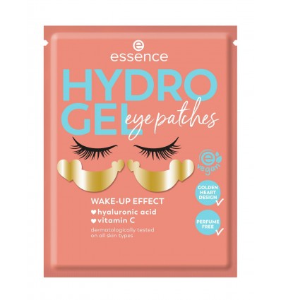 essence HYDRO GEL eye patches 02 wake-up call 1pair
