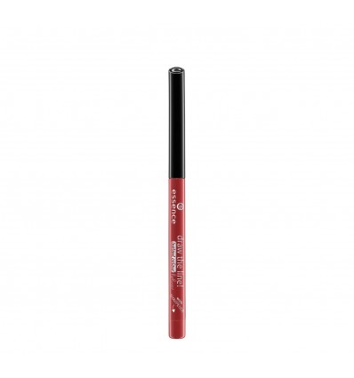 essence draw the line! instant colour lipliner 14 catch up red 