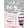 essence metal stripes nail stickers 1pcs