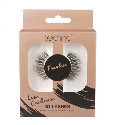 Technic Cosmetics - 3D False Eyelashes Luxe Cashmere - Frankie