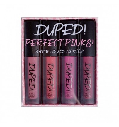 W7 Duped Matte Liquid Lipsticks Perfect Pinks