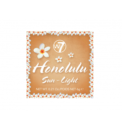 W7 Honolulu Bronzing Powder Sun Light