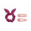 essence pinkandproud UNSTOPPABLE scrunchie & hairclips