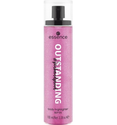 essence pinkandproud OUTSTANDING body highlighter spray 100ml