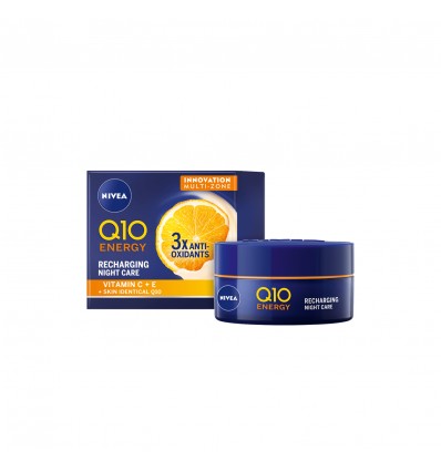 Nivea Q10 Plus C Anti-Wrinkle + Energy Sleep Cream 40ml