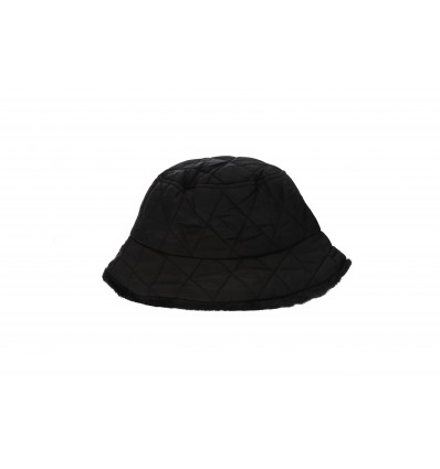 Azade καπέλο bucket καπιτονέ μαύρο