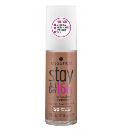 essence stay ALL DAY 16h long-lasting Foundation 50 30 ml