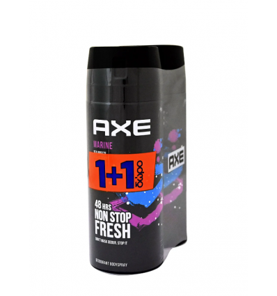 Axe Marine Sea Breeze & Sage Non Stop Fresh Αποσμητικό 48h σε Spray 2x150ml