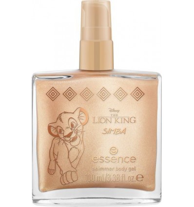 essence Disney The Lion King shimmer body gel 01 The one true king 100ml