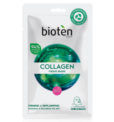 Bioten Υφασμάτινη Μάσκα Collagen 20ml